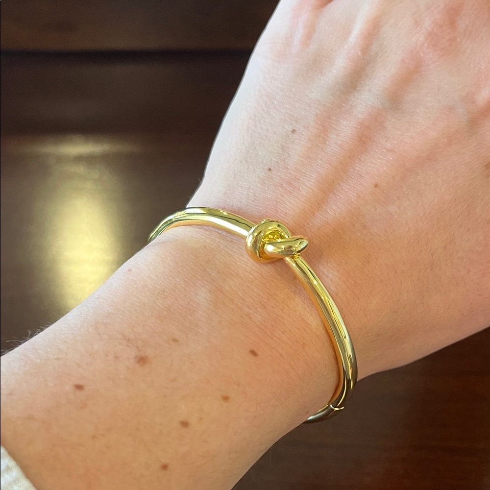 kate spade Gold Knot Bangle Bracelet - Picture 5 of 5